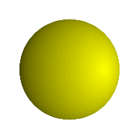 yellow sphere